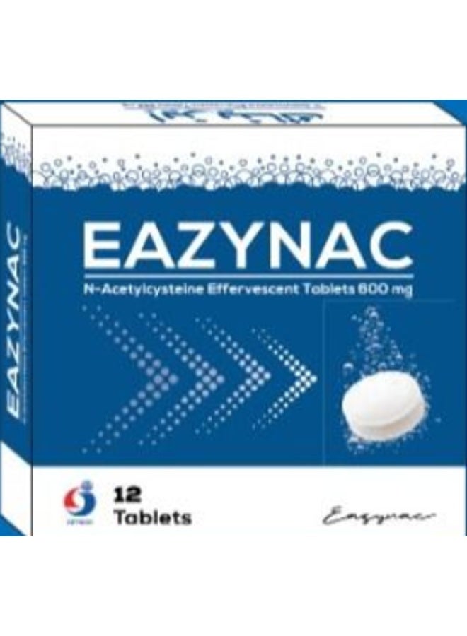 Eazynac 600mg Effervescent Tablet 12’s